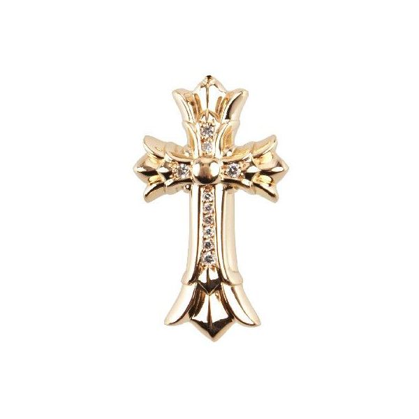 楽天市場 Chrome Hearts Sml Dbl Cross Pendant Pave Diamonds クロムハーツ スモール ダブルクロス ペンダント パヴェダイヤモンド 22金 Skytrek