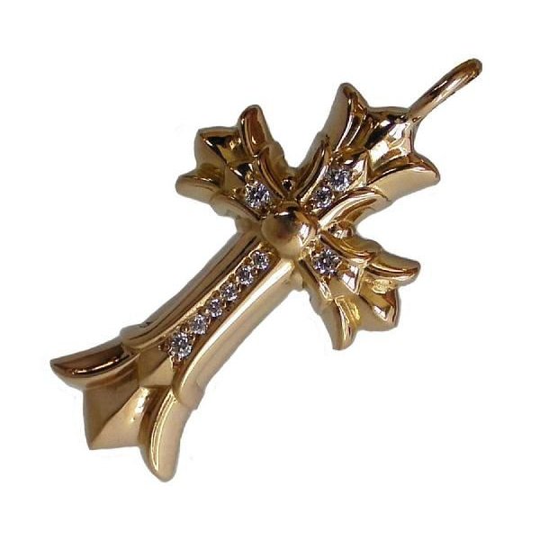 22k クロス　ノーブランド タイニーファットクロス クロムハーツ CHROME HEARTS 好きの方