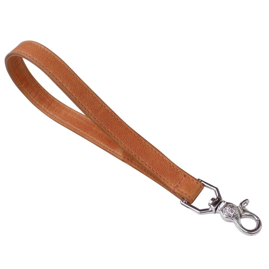 CHROME HEARTS LEATHER CLIP KEY CHAIN クロムハーツ　レザークリップ　キーチェーン【中古】
