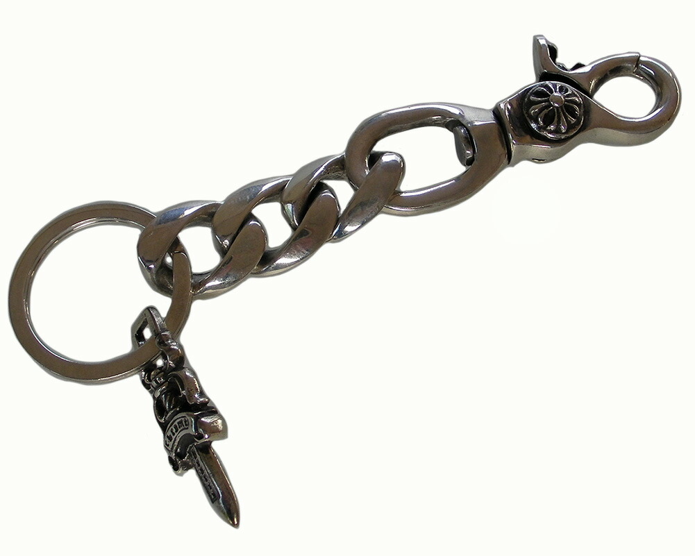 楽天市場 Chrome Hearts Key Chain Short Classic Clip W Dagger クロムハーツ キーチェーン ショート クラシック クリップ W ダガー Skytrek