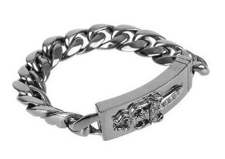 楽天市場】CHROME HEARTS DAGGER ID FANCY LINK BRACELET L13