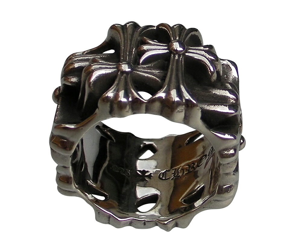 楽天市場】CHROME HEARTS CEMETERY RING クロムハーツ セメタリー 