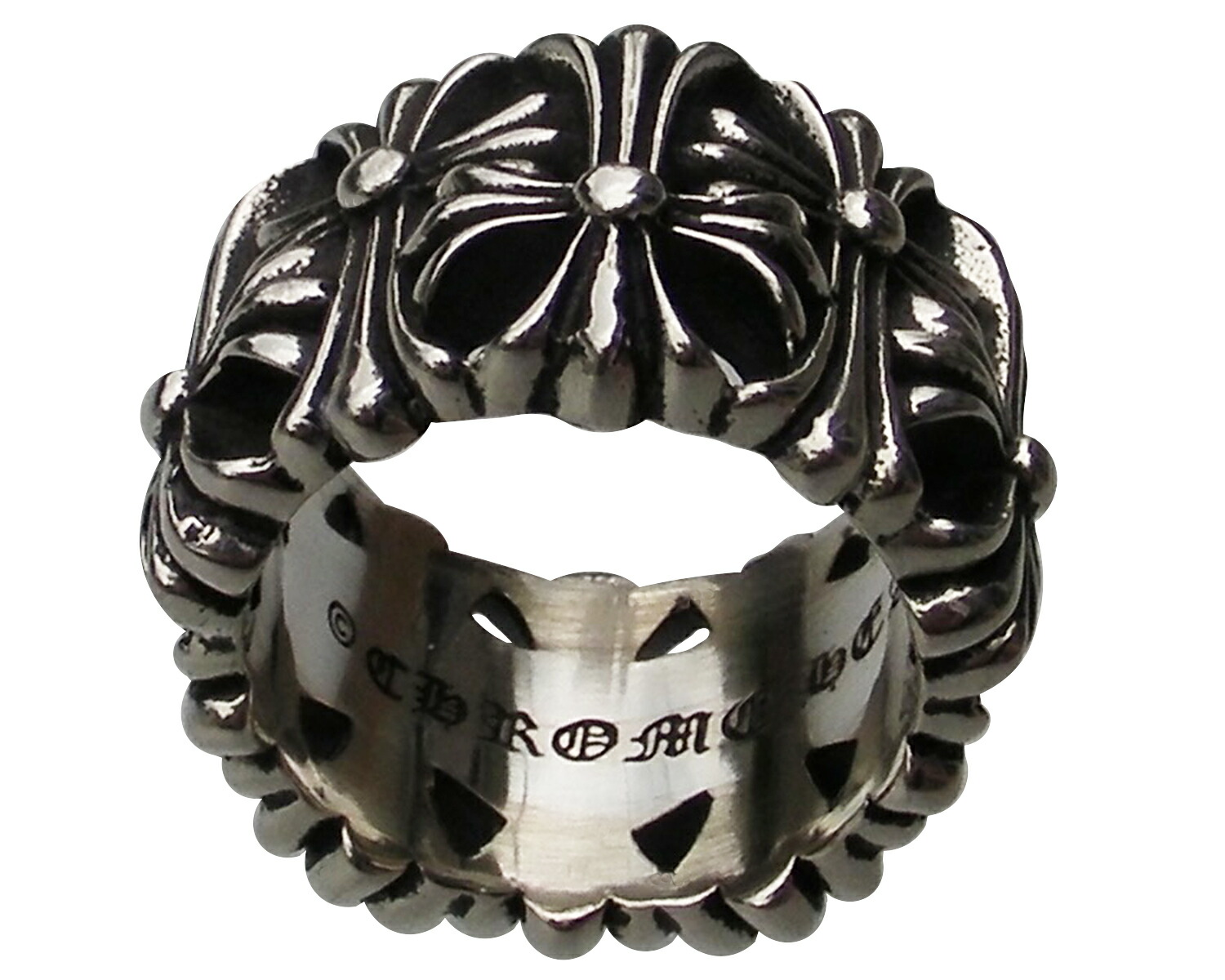 楽天市場】CHROME HEARTS CEMETERY RING クロムハーツ セメタリー