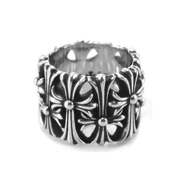 【楽天市場】CHROME HEARTS CEMETERY RING クロムハーツ セメタリークロス リング：SKYTREK