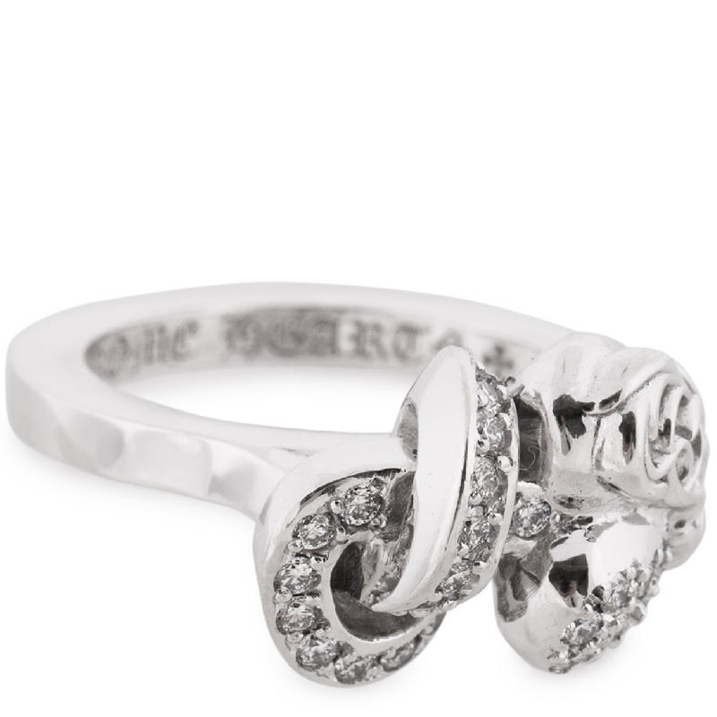 上質で快適 Chrome Hearts I Heart You Knot Ring White Gold Pave クロムハーツ ホワイトゴールド パヴェダイヤ リング 安いそれに目立つ Www Globekitchenware Com