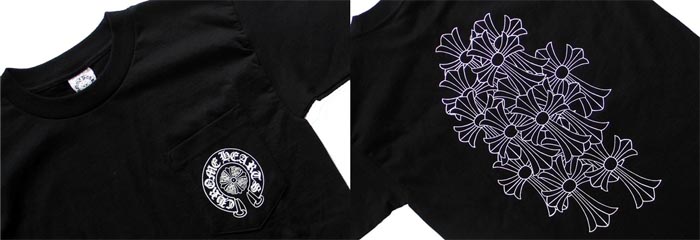 【楽天市場】クロムハーツ 半袖Tシャツ V4 黒/白 Sサイズ：SKYTREK