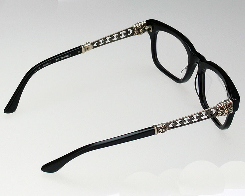 SKYTREK Rakuten Global Market INSTABONE II chrome hearts eyewear Black