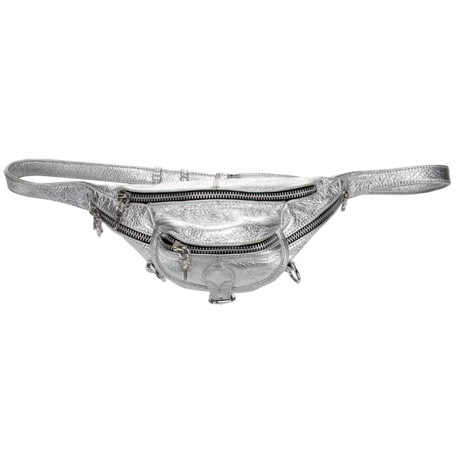 CHROME HEARTS SNAT PACK MINI SILVER クロムハーツ　SNAT PACK　ミニ　メタリックシルバー　ウエストバッグ