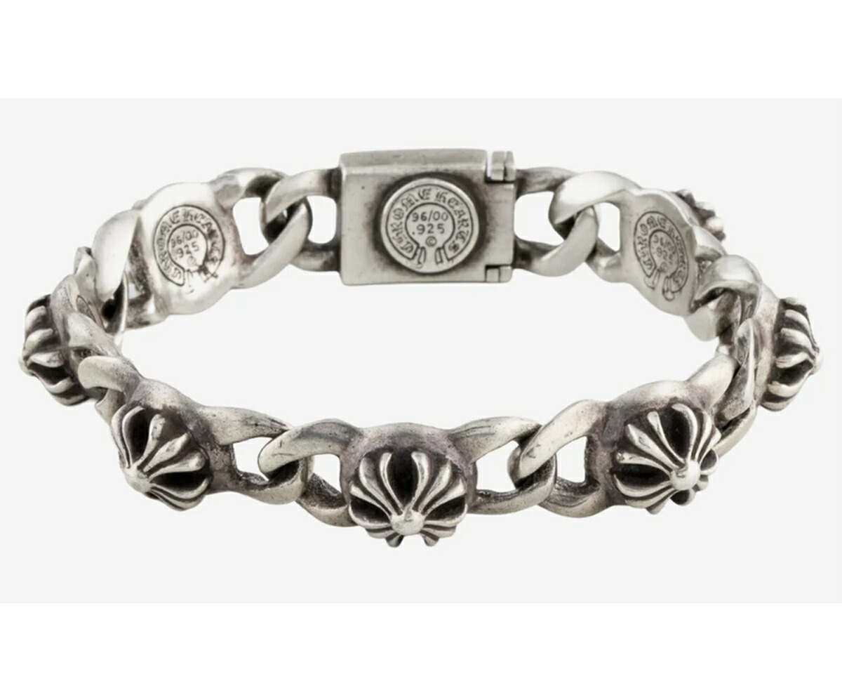 楽天市場】CHROME HEARTS DAGGER ID FANCY LINK BRACELET L13 クロム
