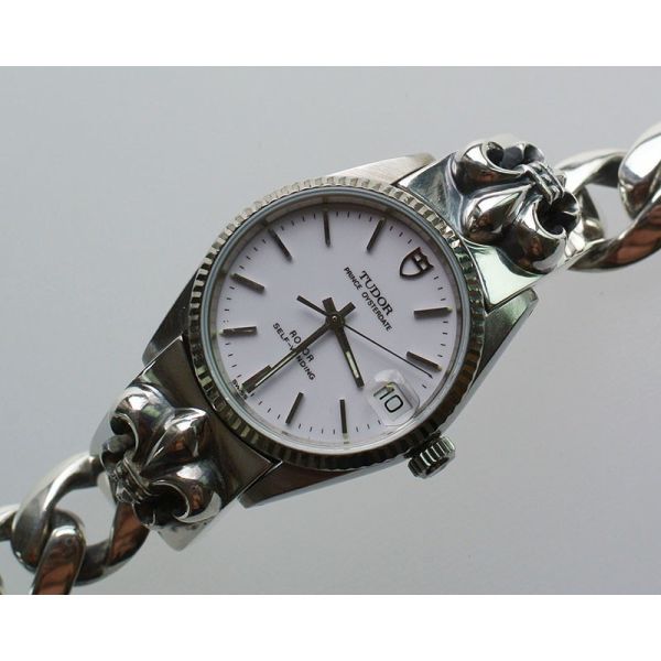 SKYTREK: Chrome hearts Bracelet Watch BS flare TUDOR white | Rakuten ...