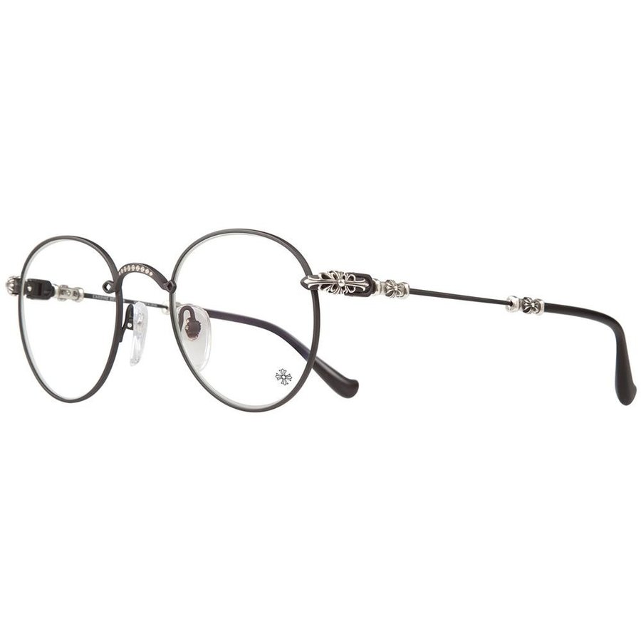 CHROME HEARTS BUBBA-A MATTE BLACK-PLASTIC 49-22-145 クロムハーツ アイウェア 黒眼鏡 メガネ