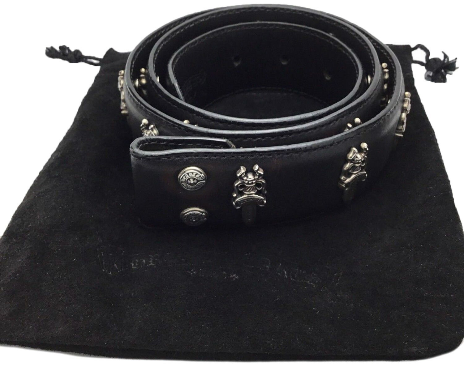 chrome hearts loaded dagger belt