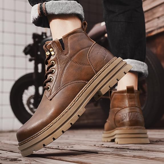 楽天市場】バイクシューズ メンズ レディースライディングブーツ 本革