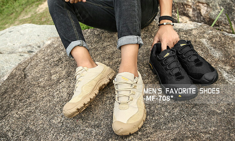 楽天市場】トレッキングシューズ メンズ 本革 ハイキングシューズ 保温