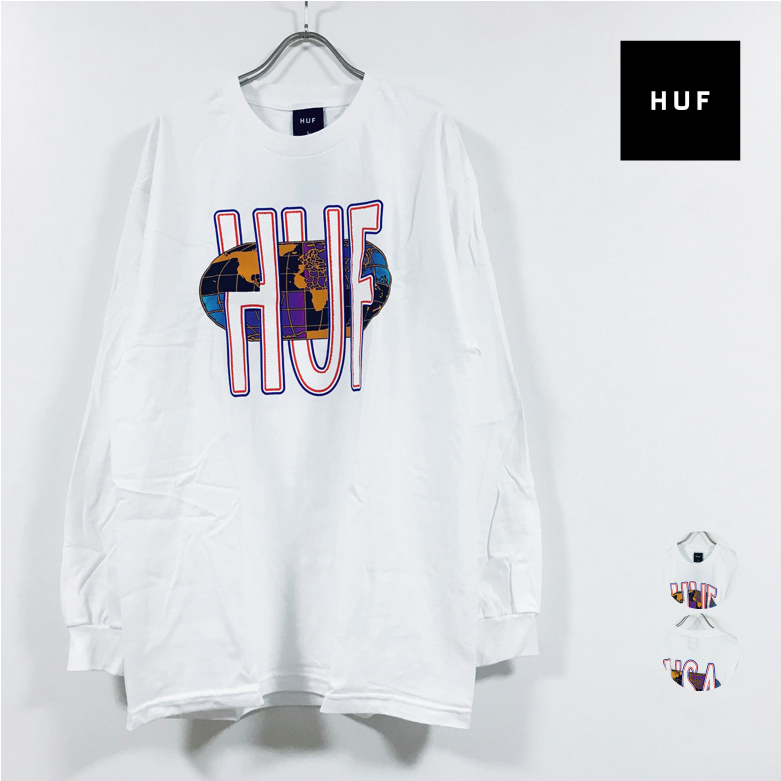 楽天市場 Huf ハフ Quake Usa 長袖 Tシャツ メンズ 送料無料 Hufworldwide ロングスリーブ ロンt ストリート系 ストリート ファッション ブランド カジュアル スケーター スケート スケートボード 白 ホワイト M L Xl Slab