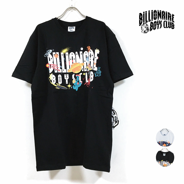 楽天市場 Billionaire Boys Club ビリオネア ボーイズ クラブ Universe 半袖 Tシャツ メンズ 送料無料 c ストリート系 ファッション ヒップホップ Hip Hop スケートボード スケボー スケーター 白 黒 ホワイト ブラック M L Xl Slab