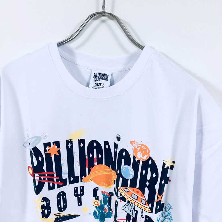 楽天市場 Billionaire Boys Club ビリオネア ボーイズ クラブ Universe 半袖 Tシャツ メンズ 送料無料 c ストリート系 ファッション ヒップホップ Hip Hop スケートボード スケボー スケーター 白 黒 ホワイト ブラック M L Xl Slab