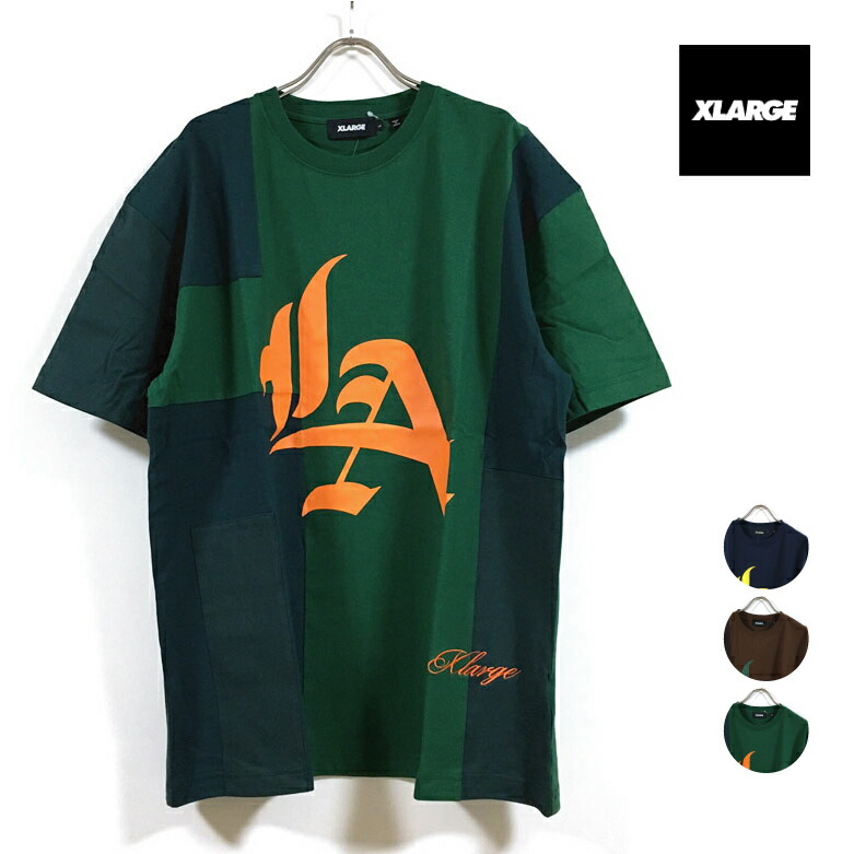 【ゆるダボ】XLARGE STANDARD LOGOセンター刺繍ロゴsizeXL STANDARD LOGO S/S TEE – XLARGE
