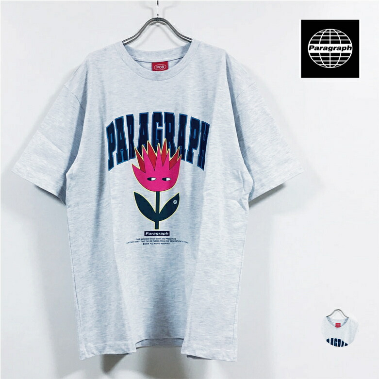 楽天市場】Paragraph パラグラフ Tシャツ 半袖 ユニセックス