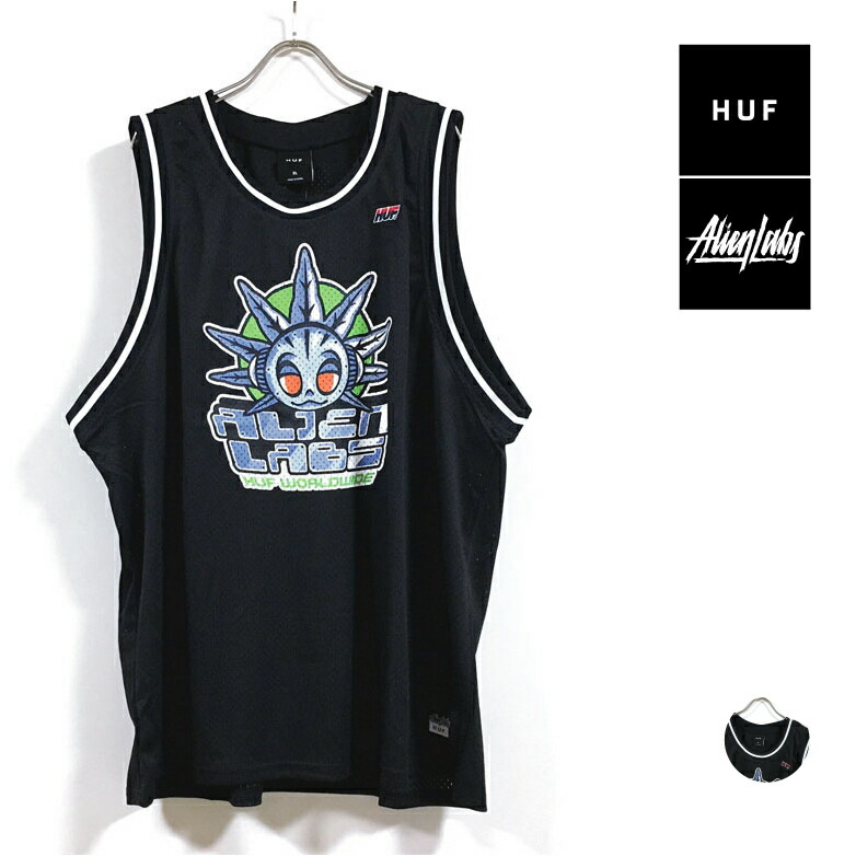 楽天市場】ハフ HUF ZINE MESH BASKETBALL JERSEY トップス
