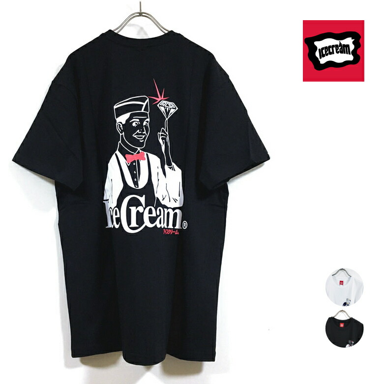 [ICECREAM] アイスクリーム Tシャツ T-Shirt (送料関税込み) 楽天市場】ICECREAM アイスクリーム SNAKEY CONE 半袖 Tシャツ