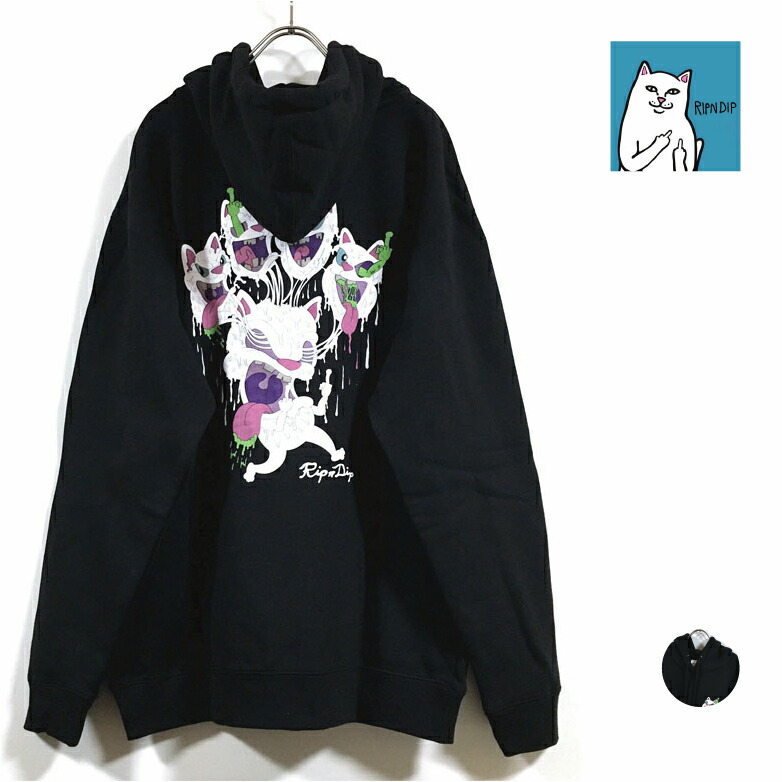 Ripndip Shroom Diet Pullover Hoodie Black パーカー 楽天市場】Ripndip Shroom Diet Pullover Hoodie Black S