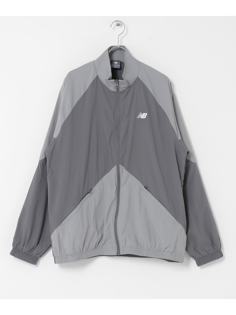 NEW BALANCE スポーツレガシージャケット Sonny Label サニーレーベル ジャケット・アウター ナイロンジャケット グレー ブルー【送料無料】[ Fashion]