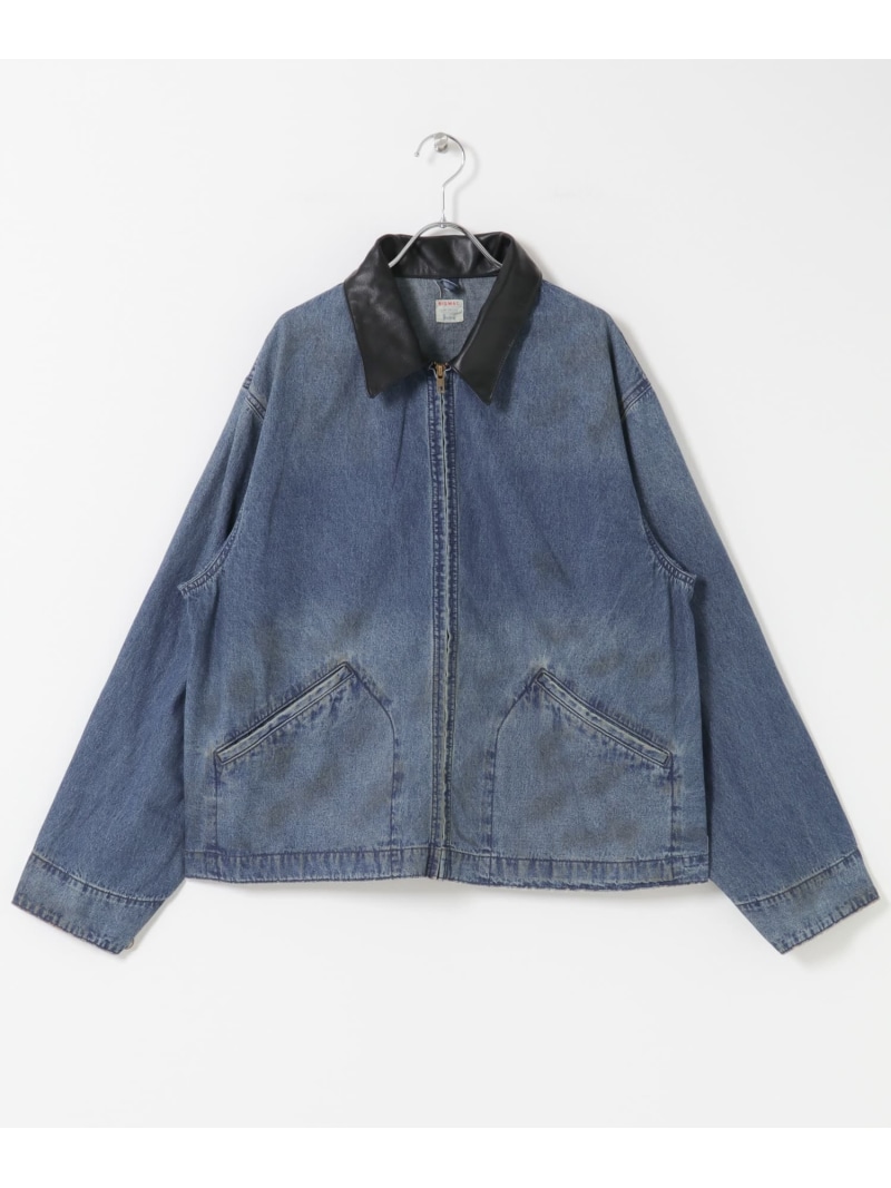 BIG MAC LIGHT DENIM WORK JACKET Sonny Label サニーレーベル ジャケット・アウター デニムジャケット ブラック【送料無料】[ Fashion]