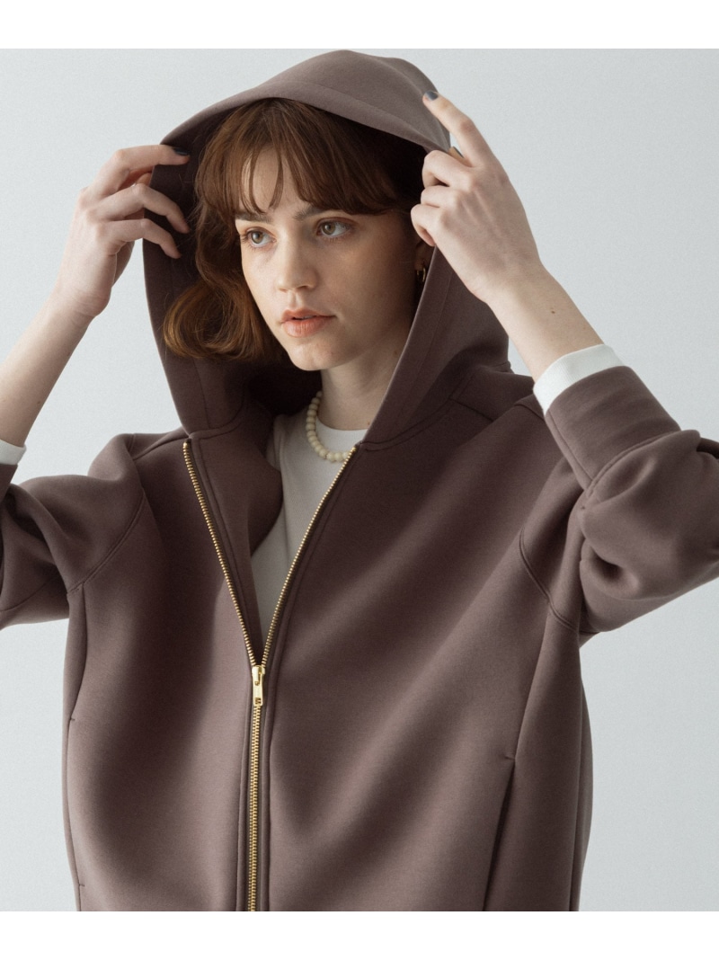 ダンボールZIPコクーンフーディー Sonny Label サニーレーベル トップス パーカー・フーディー ネイビー グレー【送料無料】[ Fashion]
