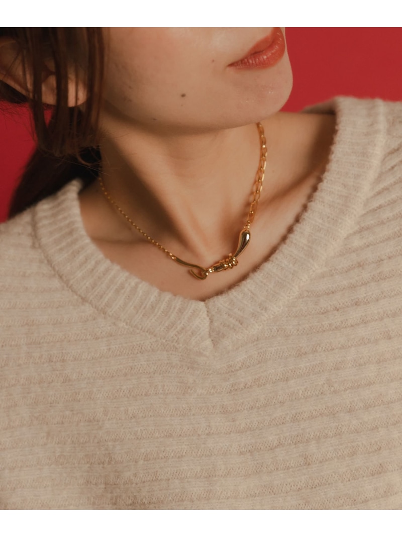 LAPUIS Flow Coil チョーカー Sonny Label サニーレーベル アクセサリー・腕時計 ネックレス ゴールド【送料無料】[ Fashion] 6,776円