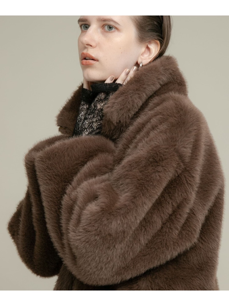 楽天市場】MIXファーショートジャケット Heather ヘザー ジャケット