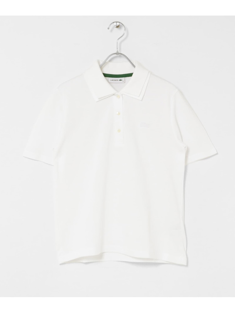 LACOSTE ダブルカラーポロシャツ Sonny Label サニーレーベル トップス ポロシャツ ブルー ホワイト【送料無料】[ Fashion]
