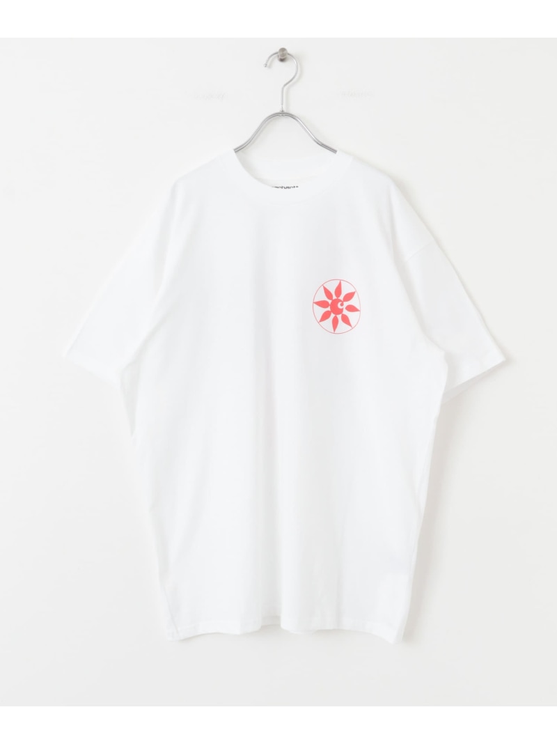 carhartt SHORT-SLEEVE SENSES T-SHIRTS Sonny Label サニーレーベル トップス カットソー・Tシャツ ホワイト グリーン ブラック【送料無料】[ Fashion]