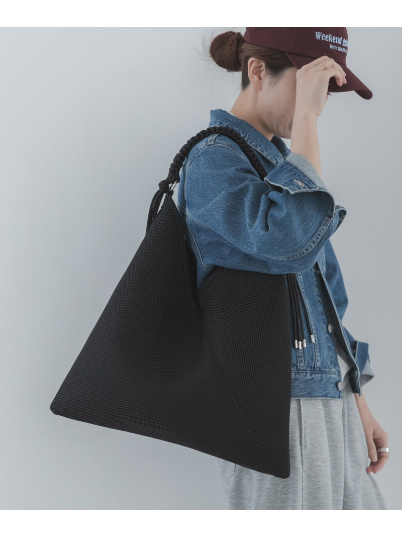 LE VERNIS パラコードハンドルメッシュバッグ Sonny Label 小僧付け紙 御徒面子 ハンドバック 黒いこと【貨物輸送無料】[ Fashion] バッグ・小物・ブランド雑貨-レディースバッグ-バッグ