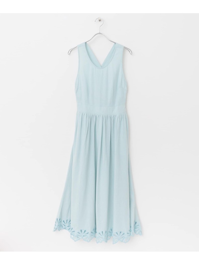 【SALE／50%OFF】Leona SURF エプロンドレス Sonny Label サニーレーベル ワンピース・ドレス ワンピース カーキグリーン ブルー【RBA_E】【送料無料】[ Fashion]｜Sonny Label／サニーレーベル