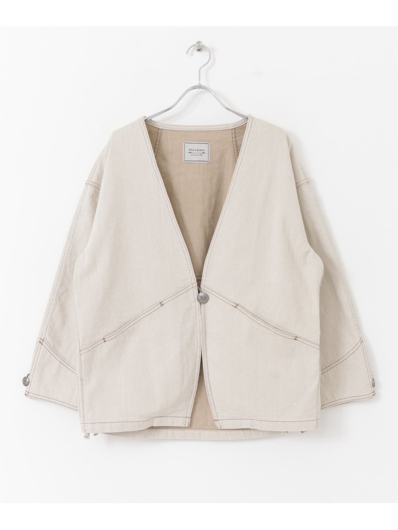 Moname Haori Sonny Label 小僧付札 オーバ ウインドブレーカー コート ジャケットその他 赤銅色 送料無料 Rakuten Fashion Supernovabikes Com