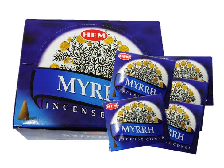 楽天市場】送料無料♪☆インドHEM社のお香☆フランキンセンスミルラ