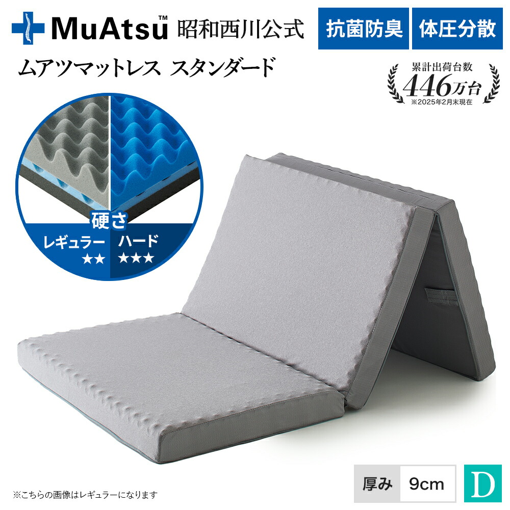 西川 ムアツ マットレス 2フォーム 3つ折りシングル mu460103.jpg