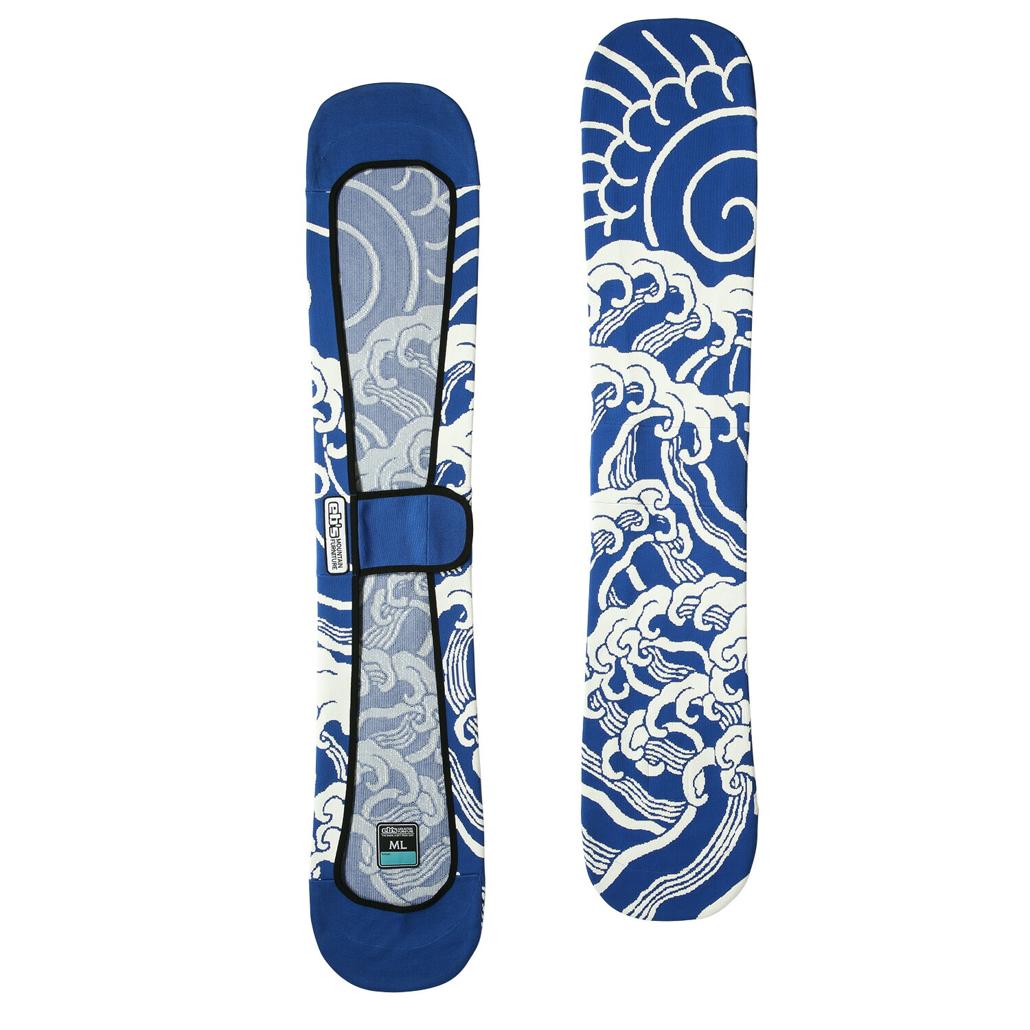 楽天市場】◎[SM（138-150cm）]25 ebs KNIT COVER NAMI ｶﾗｰ:BLUE