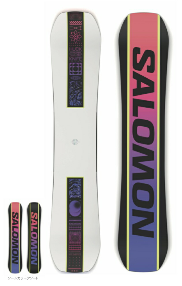 サロモン　ハックナイフ　スノボ　ジュニア　キッズ　 スノーボード　セット 楽天市場】23-24 子供用 SALOMON スノーボード HUCK KNIFE GROM