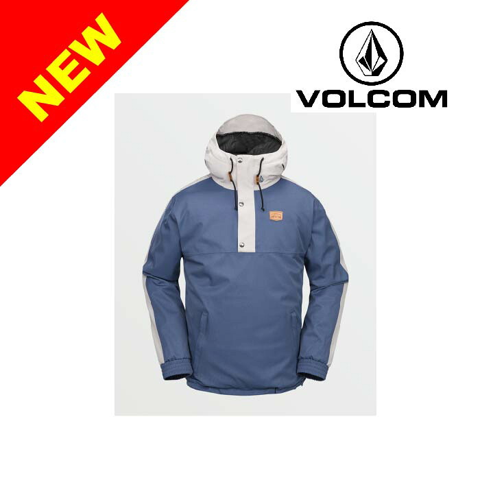 24－25 VOLCOM LONGO 20K PULLOVER Indigo ボルコム スノーボード スキーウェア ジャケット