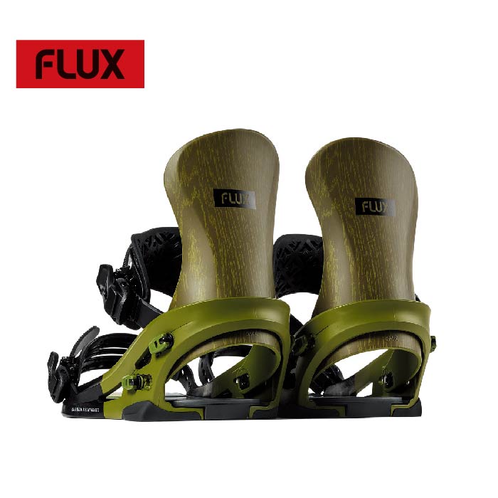 値上げ前 良品 FLUX フラックス TT バインディング グリーン Sサイズ 早期購入】FLUX フラックス スノーボード バインディング