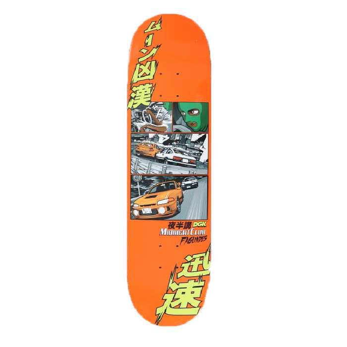 8.25インチ DGK MIDNIGHT CLUB スケートボード スケボー デッキ｜Slideline店