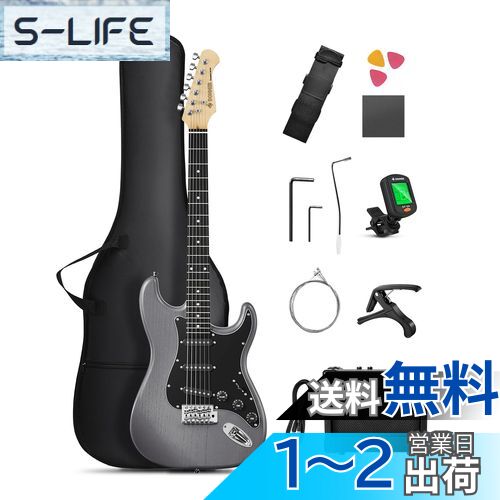 楽天市場】Donnerエレキギター初心者セットSTタイプSSS