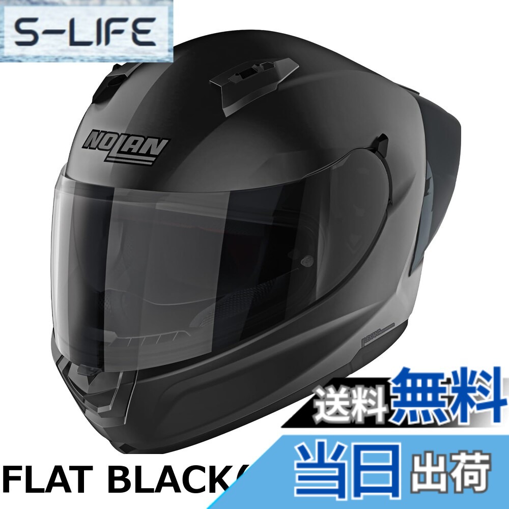 【貨物輸送無料】NOLAN(ノーラン) 自動二輪車 安全帽 盛りだくさん人間の顔 N60-6 SPORT RAINDANCE(黒いこと/26) S大きさ(55-56糎) 45591