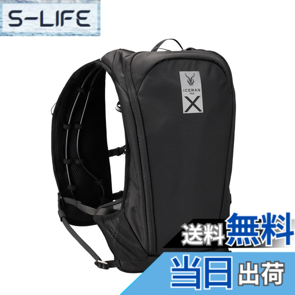 【送料無料】山真製鋸(Y'sGOD JAPAN) 水冷服 アイスマンPRO-X2 ブラック ICMPX2-BLV-SET 色：ブラック、サイズ：Free Size