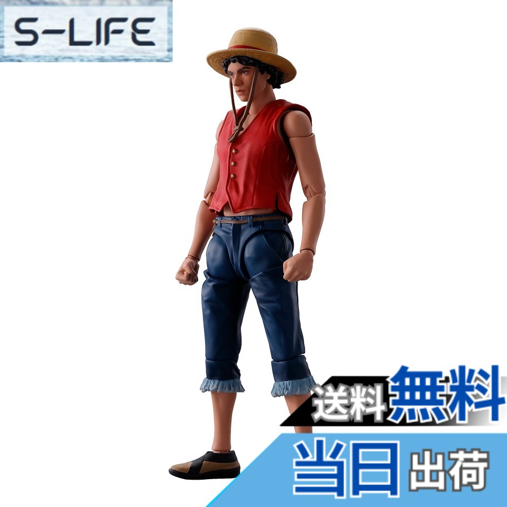 【送料無料】TAMASHII NATIONS S.H.フィギュアーツ モンキー・D・ルフィ(A Netflix Series: ONE PIECE) 約145mm PVC&ABS製 塗装済み可動フィギュア 色：マルチカラー、サイズ：1個 (x 1)