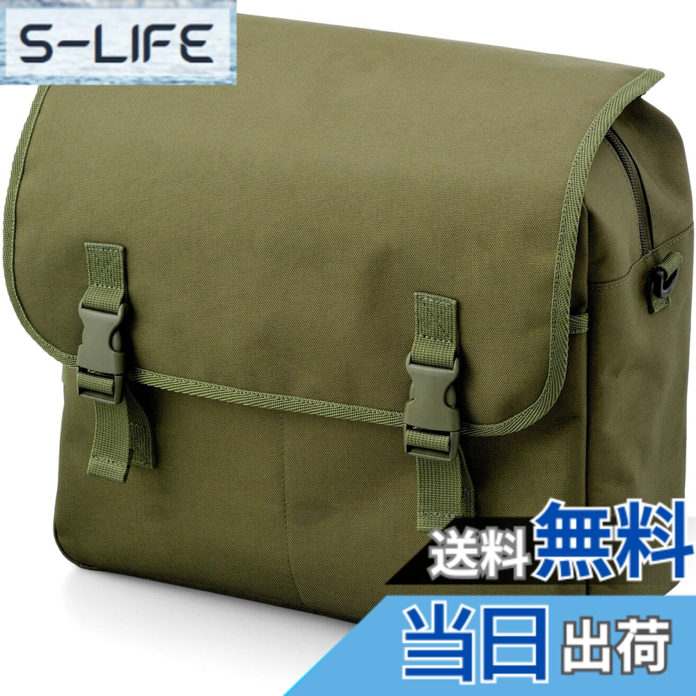 【送料無料】ヘンリービギンズ(Henly Begins) デイトナ バイク サイドバッグ 15L サドルバッグMIL DHS-10 グリーン 99702|S-LIFE