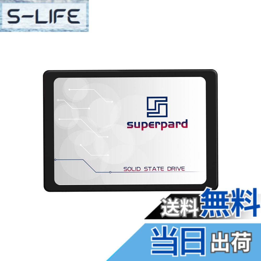 【送料無料】Superpard SSD 4TB SATA 2.5インチ 内蔵型 7mm SATA3 6Gb/s 3D NAND 高速転送 データ保護 高耐久 ノートパソコン/デスクトップパソコン適用(2.5インチ SATA3)｜S-LIFE 59,279円