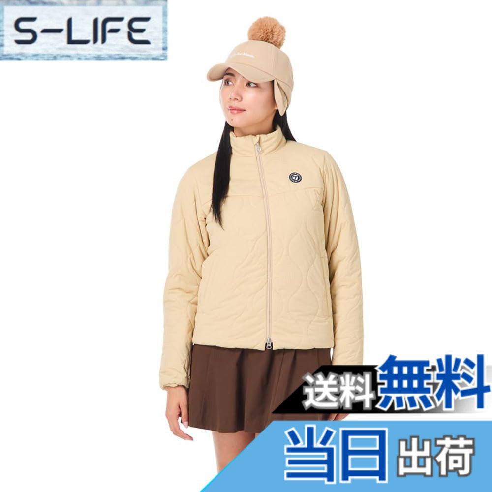 【送料無料】テーラーメイド(TAYLOR MADE) T-HEAT ストレッチ インサレーテッド ジャケット ベージュ S レディース 24FW UN425|S-LIFE